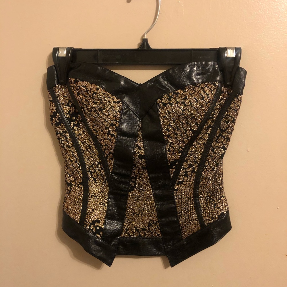 Bustier tube top